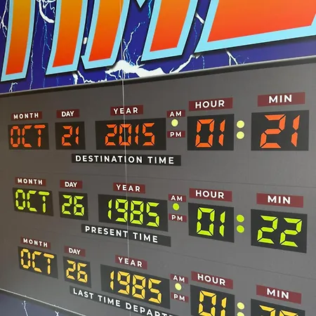 Capsule Retour Vers Le Futur Appartement